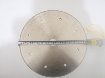 加工发动机气门用电镀CBN切片