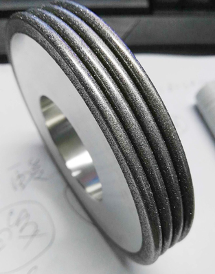 14F1 electroplated diamond grinding wheel for cemented carbide grooving