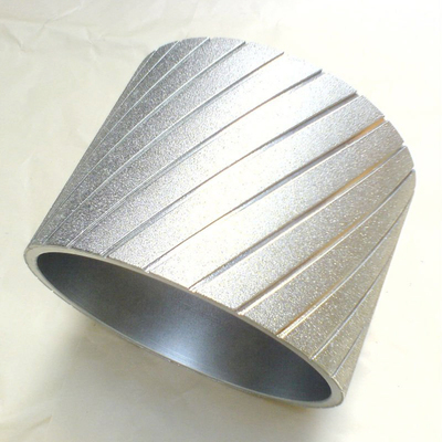Diamond rollers for drum brake grinding