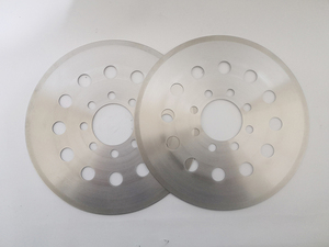 Stainless steel saw blade substrate electroplated diamond