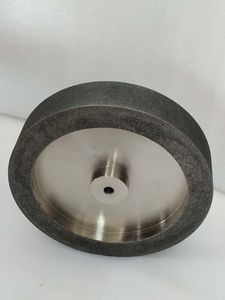 Diamond CBN coating layer of electroplated aluminum matrix grinding wheel