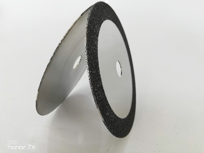 Electroplated CBN single-layer grinding saw blade