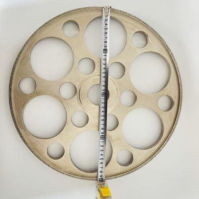 带圆形减重孔电镀金刚石磨轮铸铁打磨轮